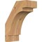 Ekena Millwork 5 1/2"W x 10"D x 14"H Merced Smooth Knee Brace, Western Red Cedar BRC06X10X14MRC00SWR - alternate 1